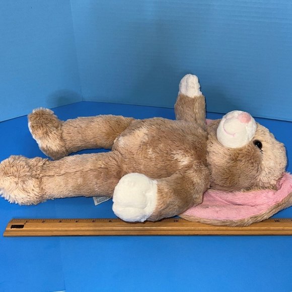 Build A Bear Tan Cinnamon White Swirl Bunny Rabbit 18" Plush Stuffed Animal - Picture 3 of 6
